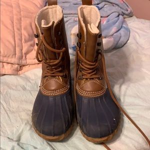 Duck boots!